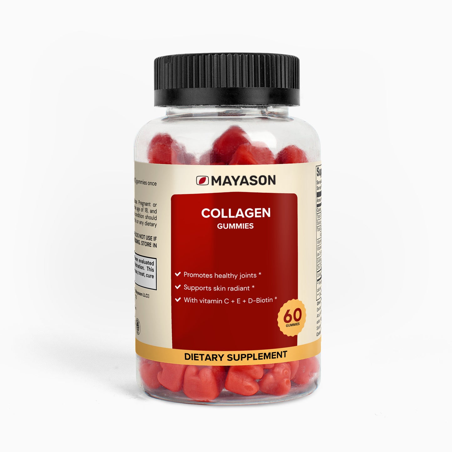 Glow Collagen Gummies (Adult) – Beauty & Skin Support with Biotin, Vitamin C & Zinc