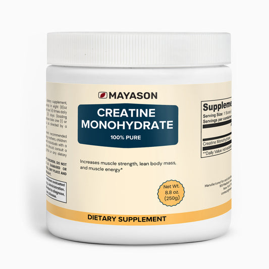 MAYASON Creatine Monohydrate Dietary Supplement - Unflavored