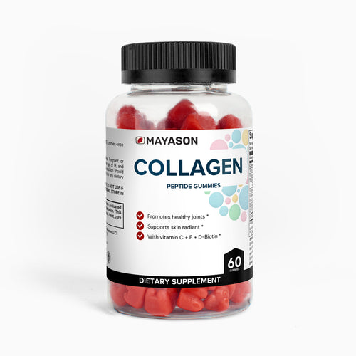 Glow Collagen Gummies (Adult) – Beauty & Skin Support with Biotin, Vitamin C & Zinc