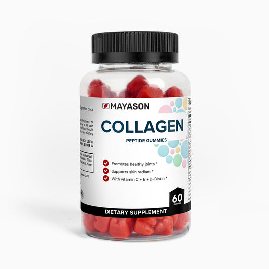 Glow Collagen Gummies (Adult) – Beauty & Skin Support with Biotin, Vitamin C & Zinc