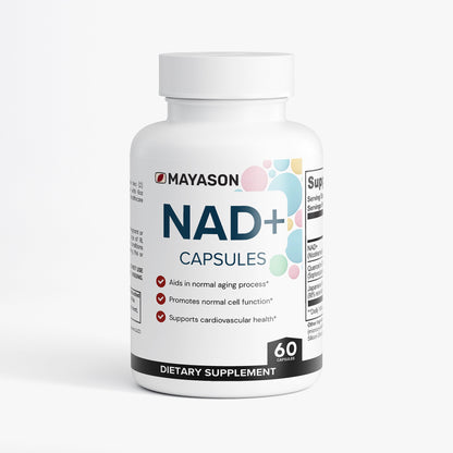 Advanced NAD+ Coenzyme Booster – Cellular Health Formula – Energy / Longevity Support 60 caps