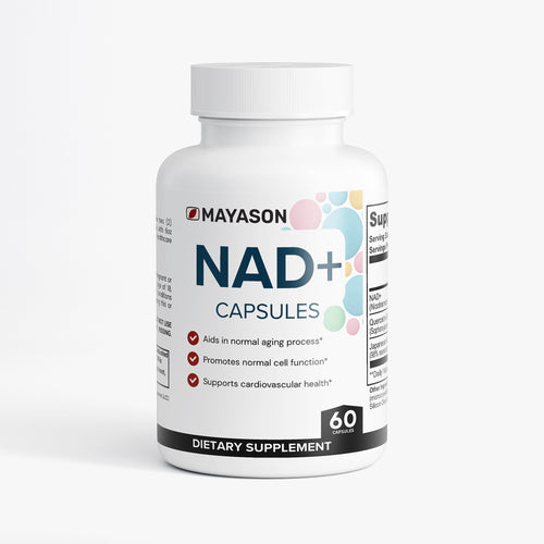 Advanced NAD+ Coenzyme Booster – Cellular Health Formula – Energy / Longevity Support 60 caps