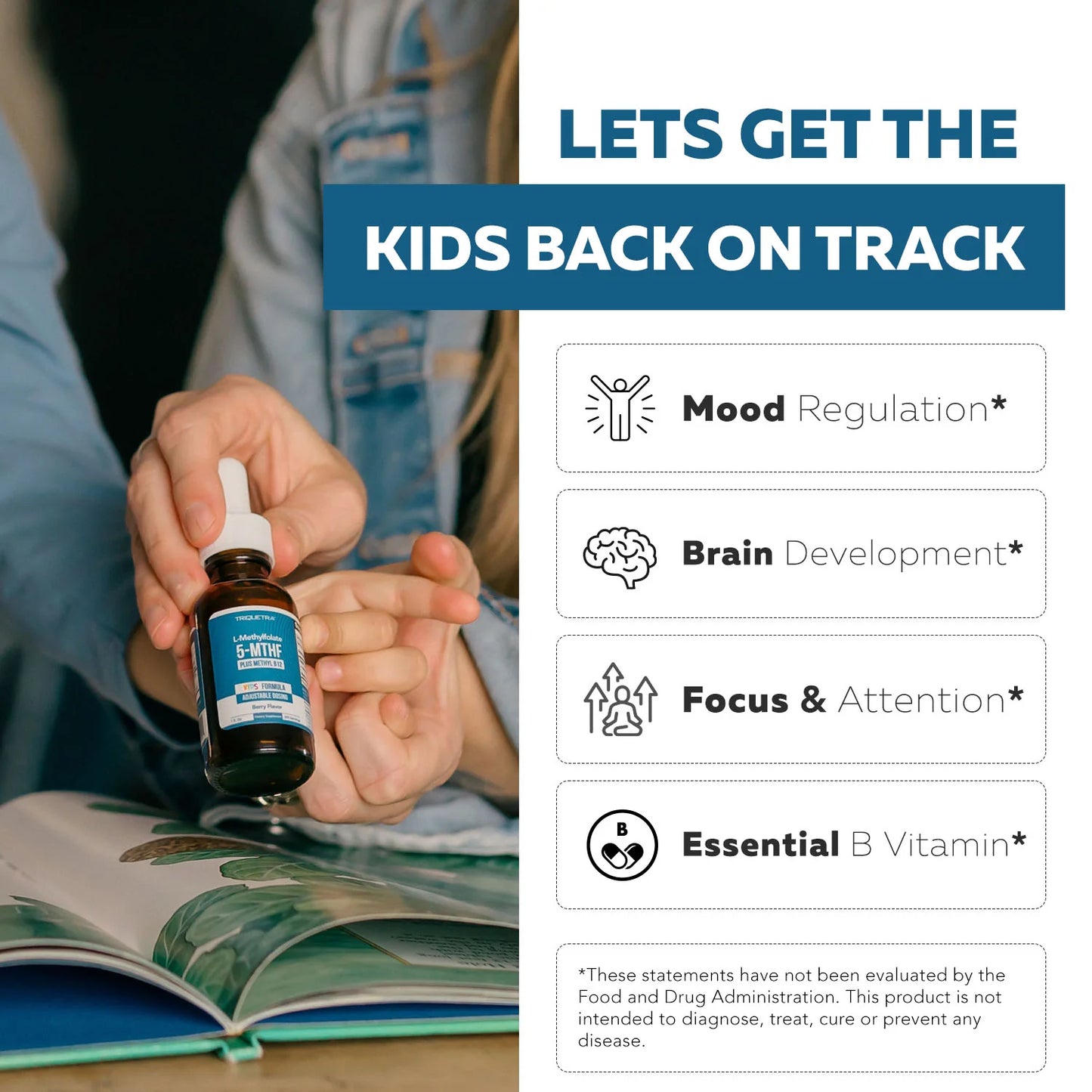 Triquetra - Kids Methylfolate Plus B12 Cofactor